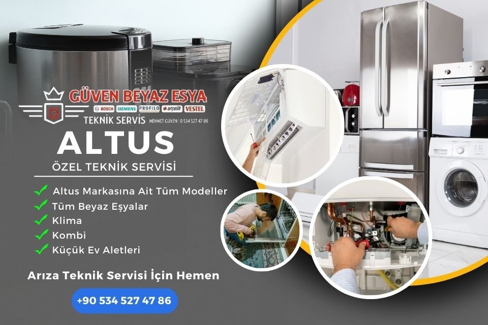 Altus Beyaz Eşya Teknik Servisi