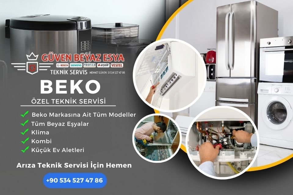 Beko Beyaz Eşya Teknik Servisi
